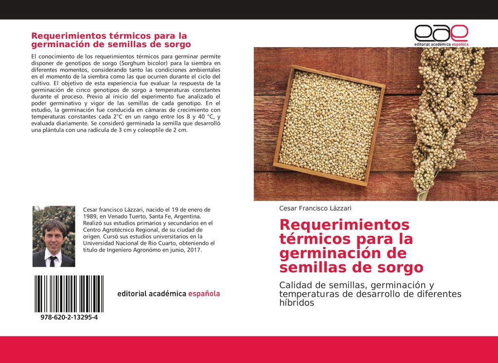 Requerimientos térmicos para la germinación de semillas de sorgo