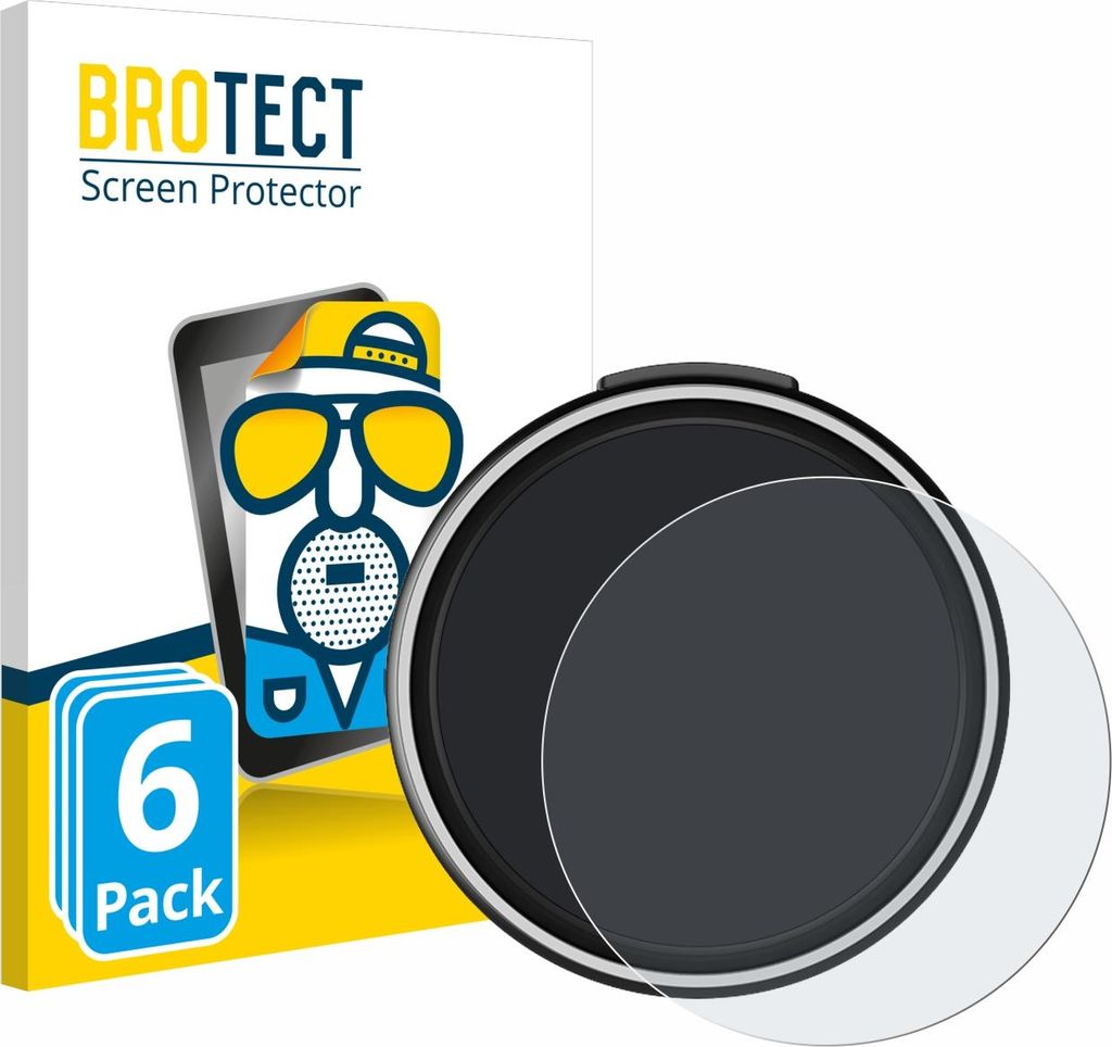 6x BROTECT Schutzfolie für OOONO CO-Driver NO2 Plus Displayschutz Displayschutzfolie Folie Matt Entspiegelungsfolie