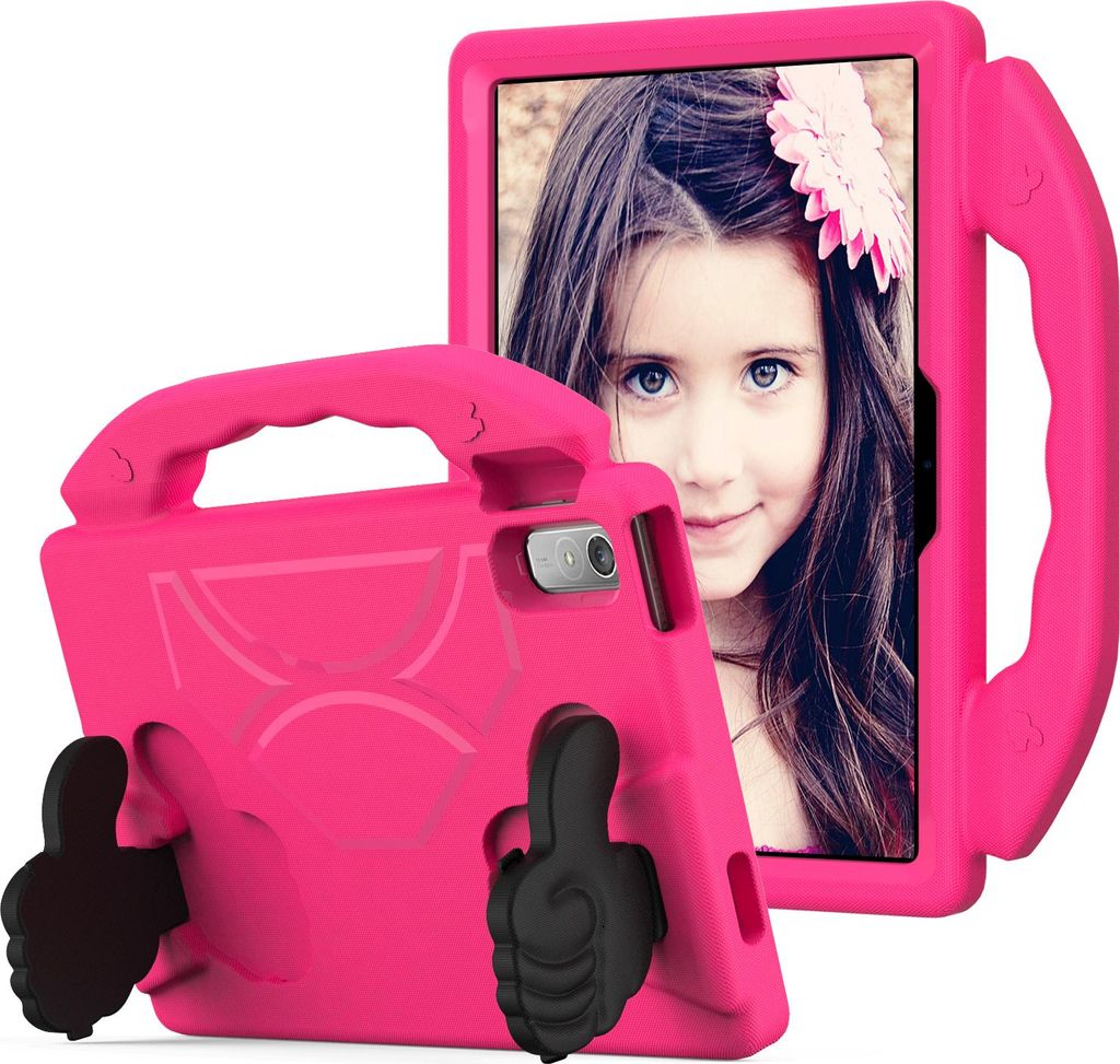 Kinder Schutzhülle für Lenovo Tab P11 Gen 2 11,5" 2023 /Tab P11 2nd Gen/Tab P11 Pro 11,5" 2020, Leicht EVA-Schaum mit Griff Ständer Hülle Rosa