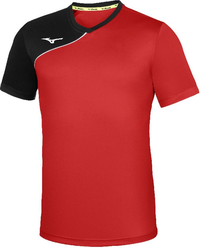 Mizuno Unisex Trad Shukyu Shirt - P2EA7630, Farbe:rot/schwarz, Textil:L
