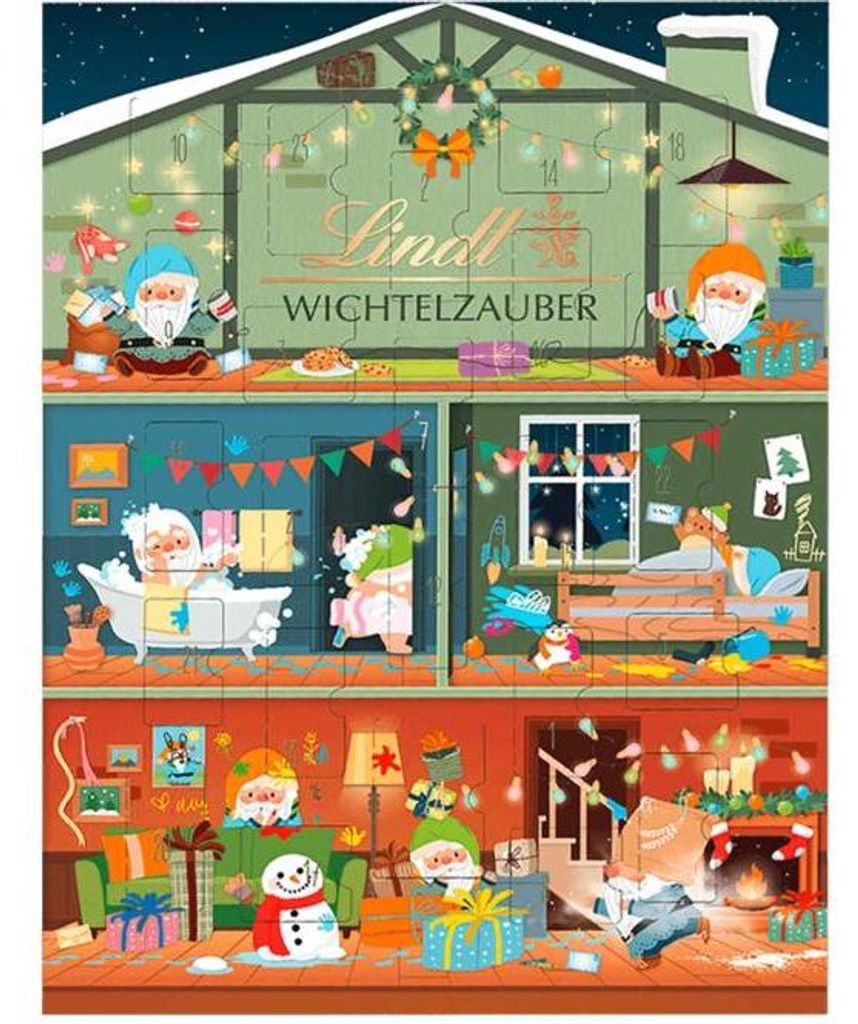 Lindt Wichtelzauber Adventskalender Produktbild 