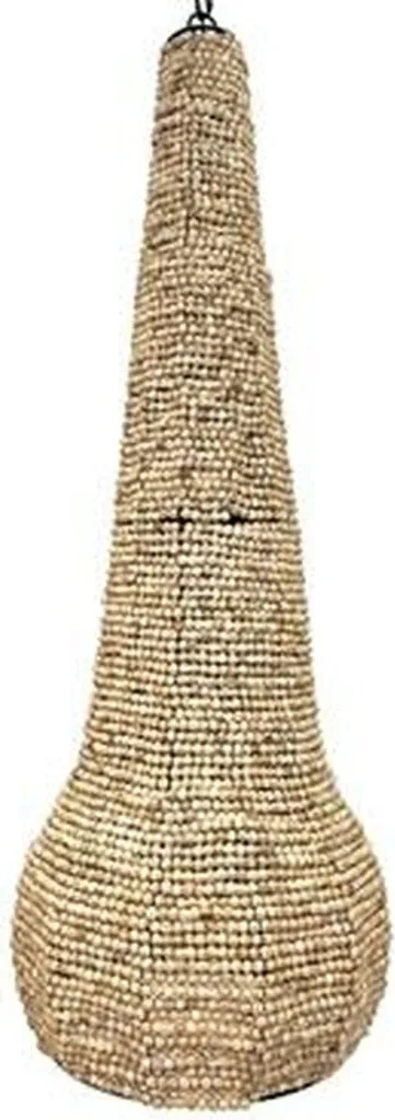 Plafonnier idéal pour salle à manger en bois et métal Home ESPRIT 50 W