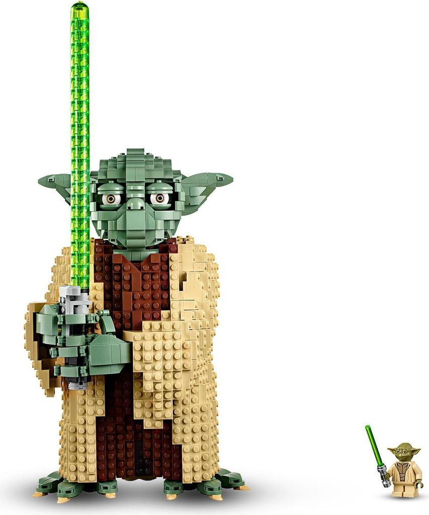 LEGO 75255 Star Wars Yoda Bauset, Sammlermodell mit Produktbild 3
