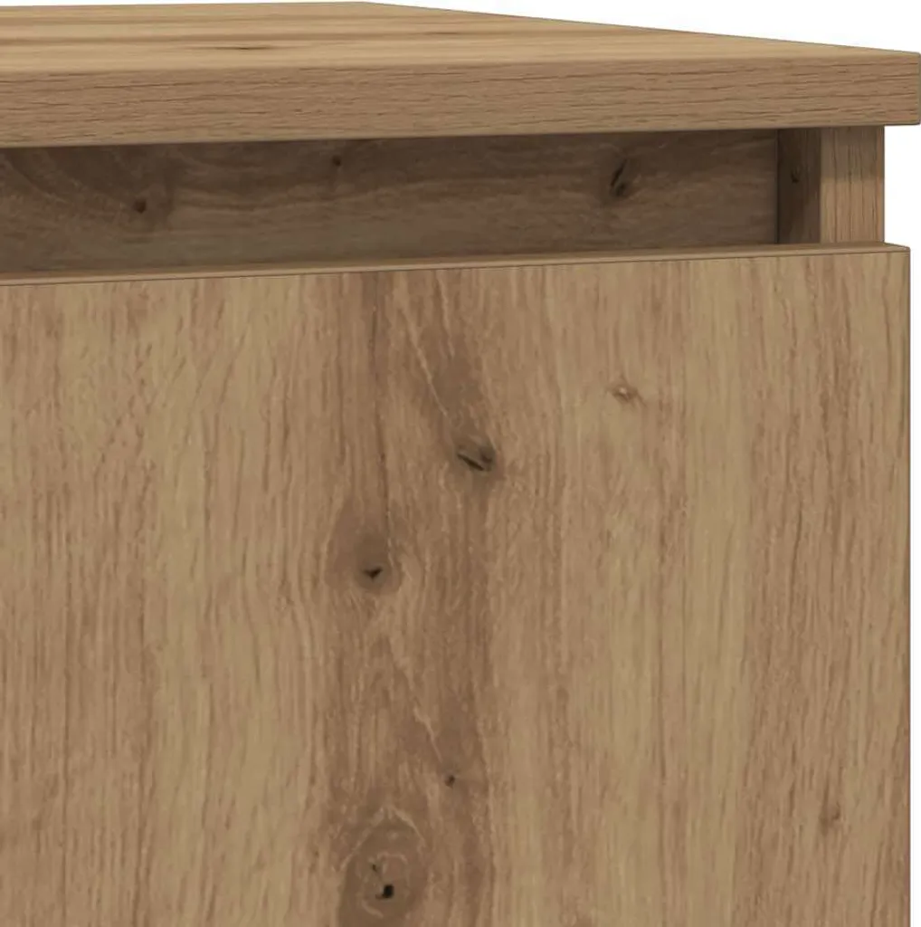 SYFAX™ Credenza Rovere Artigianale 29,5x34x76 cm in Legno Multistrato - 9