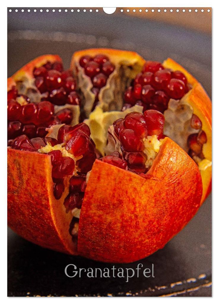 Granatapfel (Wandkalender 2027 DIN A3 hoch), CALVENDO Monatskalender