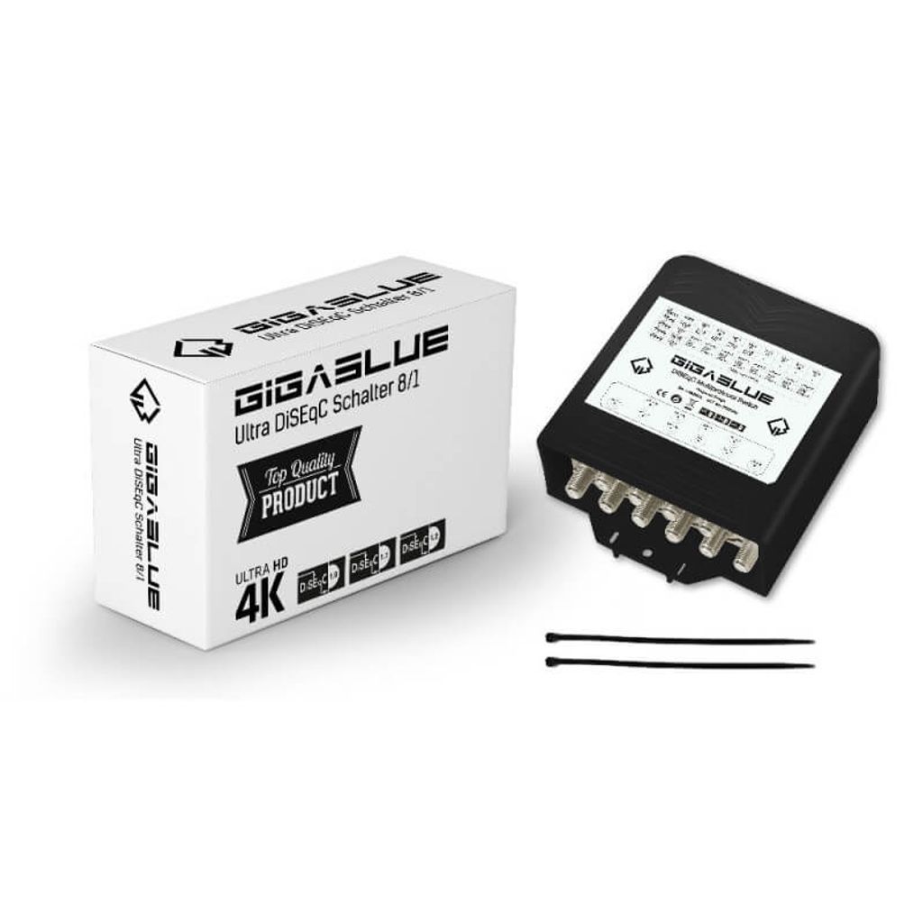 Gigablue Ultra Diseqc prepínač 81 Obrázok produktu 
