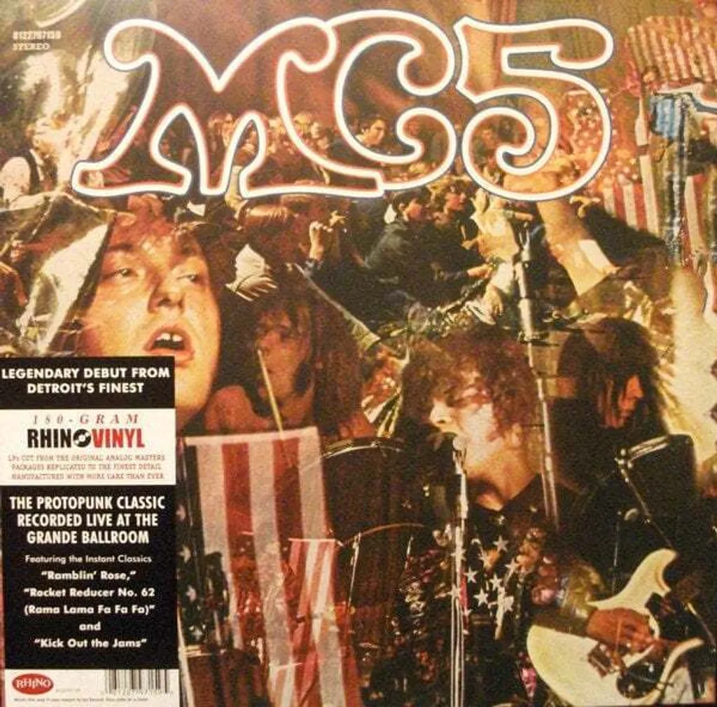 Disque Vinyle Kick Out The Jams MC5 - Album Live 180 grammes LP Neuf