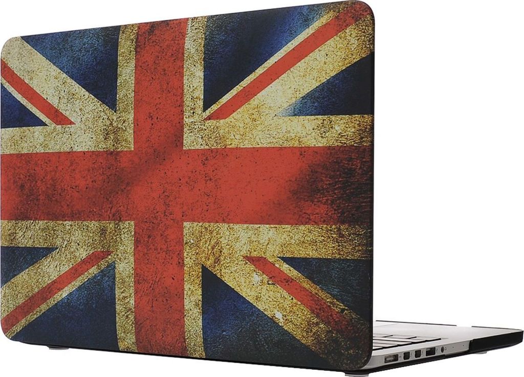 Mobigear Design MacBook Pro 13 Zoll (2012-2015) Hardcase Hülle MacBook Case - UK Flag - Model A1425 / A1502