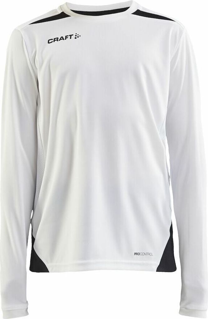 CRAFT Pro Control Impact LS Tee JR White/Black 158/164