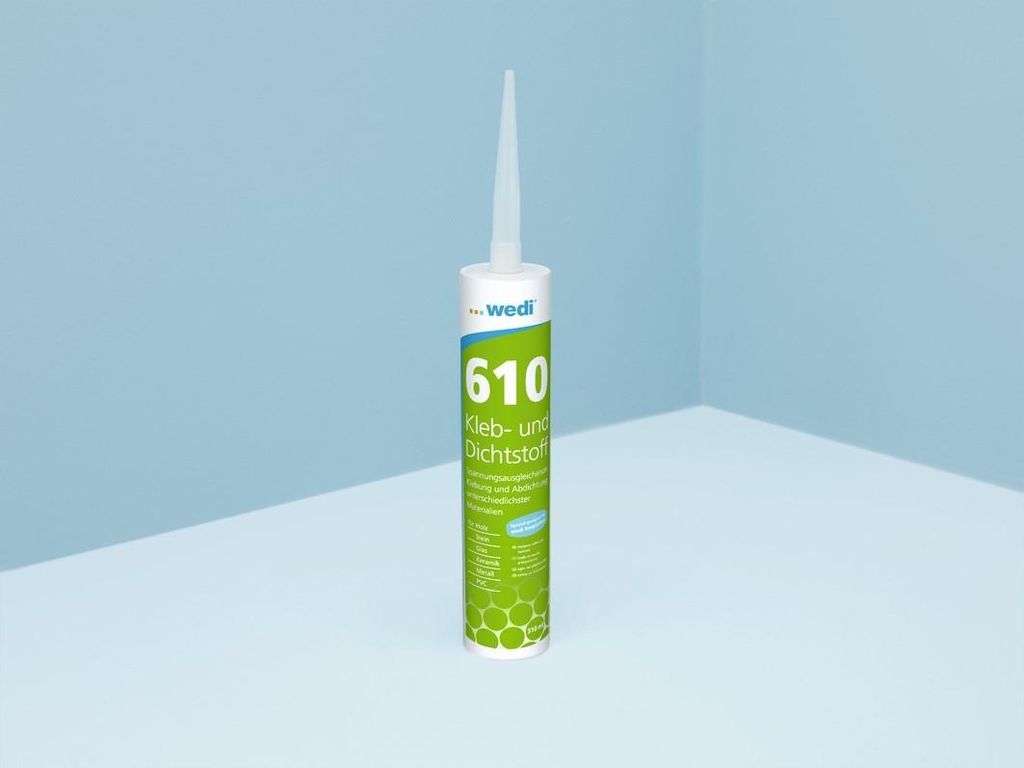 wedi 610 Colle et mastic d'étanchéité 310 ml Image du produit 