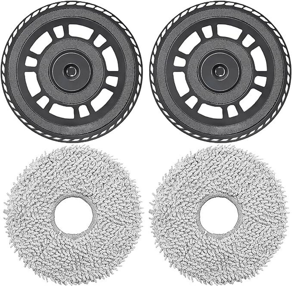 Ersatz-Wischmopp mit Halterung für Dreame L10 Ultra/X40/X30/S30 – Zubehör Set für Saugroboter