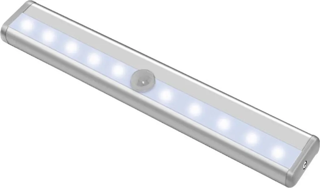 INF Luce Notturna LED con Sensore di Movimento, Ricaricabile USB per Armadi