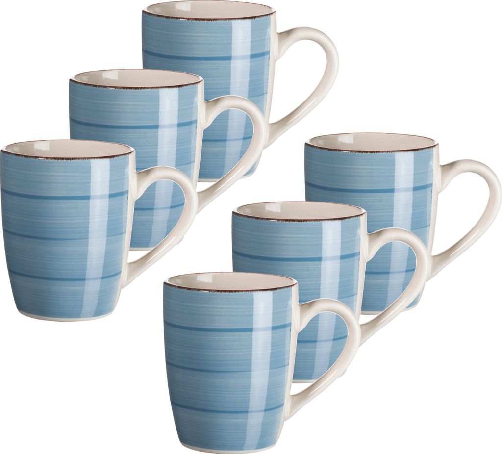 Kaffeebecher-Set, Steingut Kaffeebecher-Set, Steingut Produktbild 