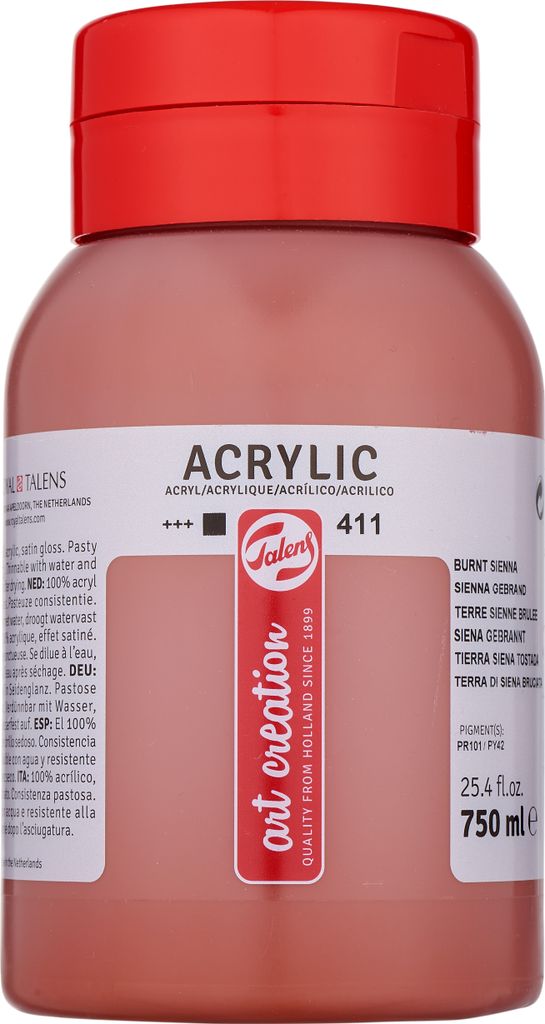 ROYAL TALENS Acrylfarbe ArtCreation siena gebrannt 750 ml