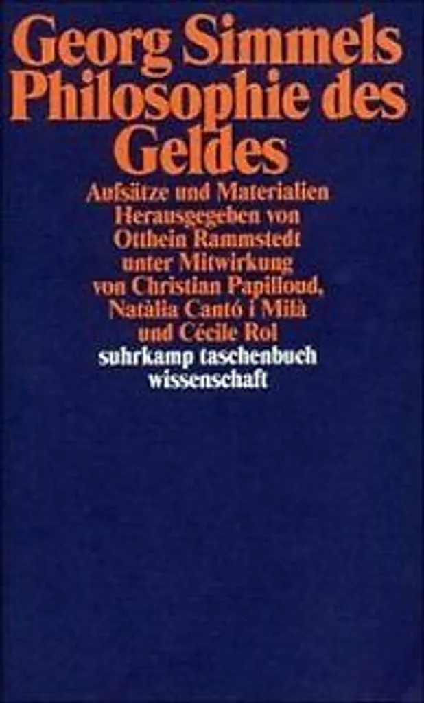 Philosophie de l'argent Simmel : Texte intégral avec notes de bas de page - 3
