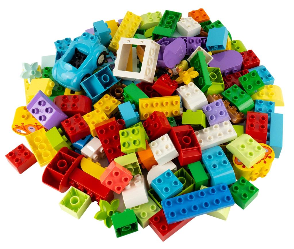 LEGO® DUPLO® Riesen Paket Steine Bunt Gemischt 1 KG NEU! 1 Produktbild 