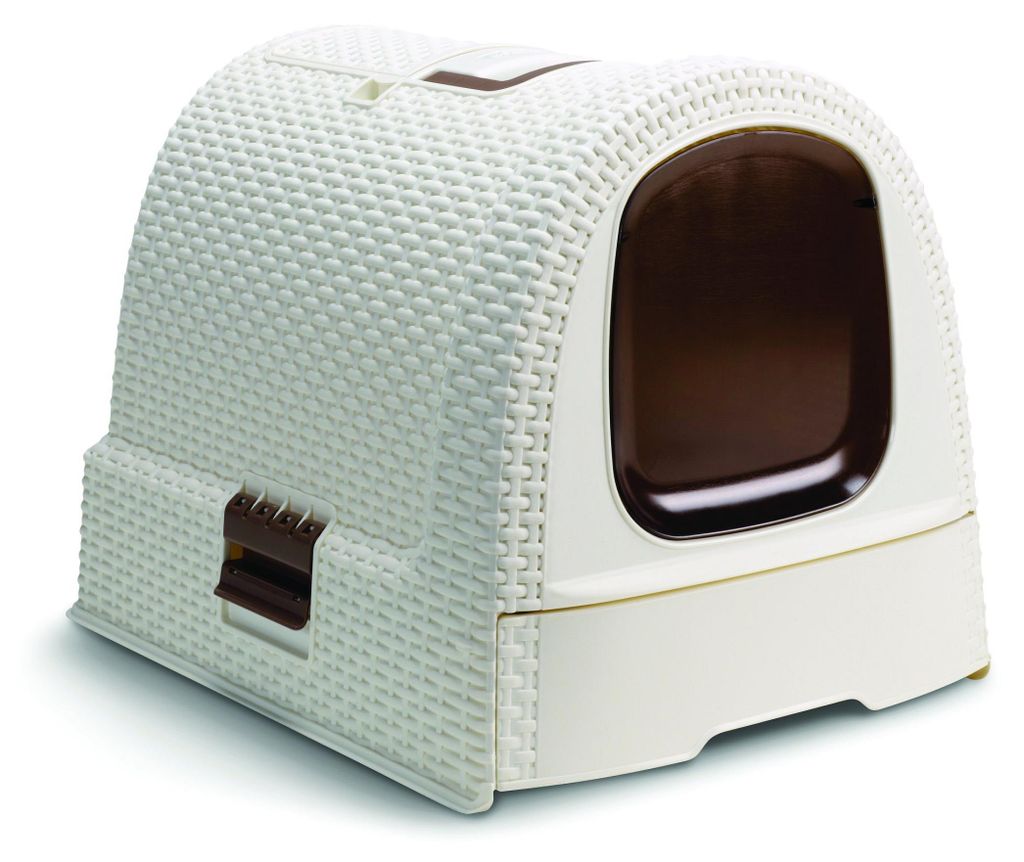 Curver Kattenbak met Filter voor Toilet + Schep Productafbeelding 