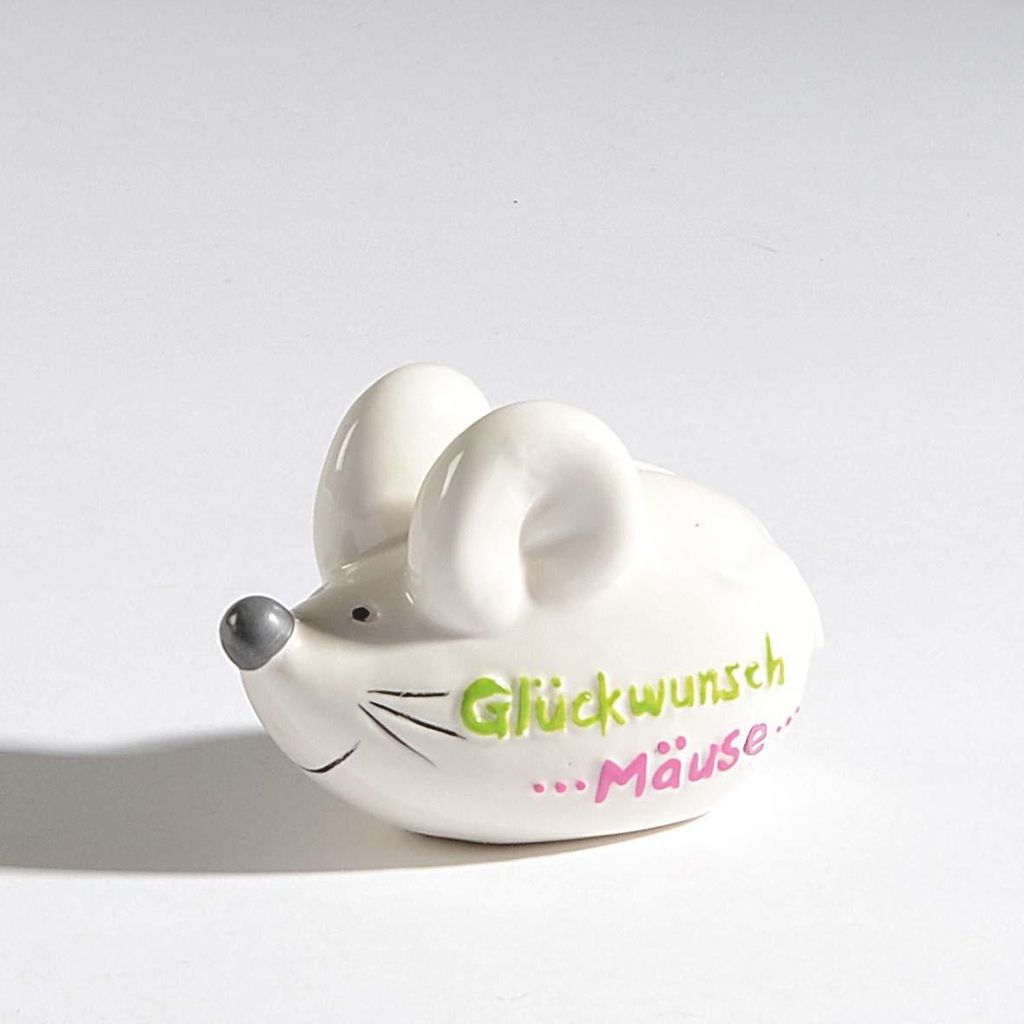 Spar-Maus Glückwunsch