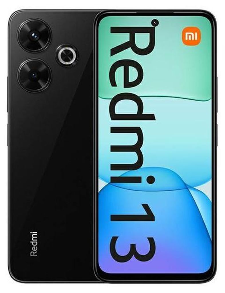 Xiaomi Redmi 13 Midnight Black 6GB RAM 128GB ROM, MZB0GZ5EU Zdjęcie produktu 