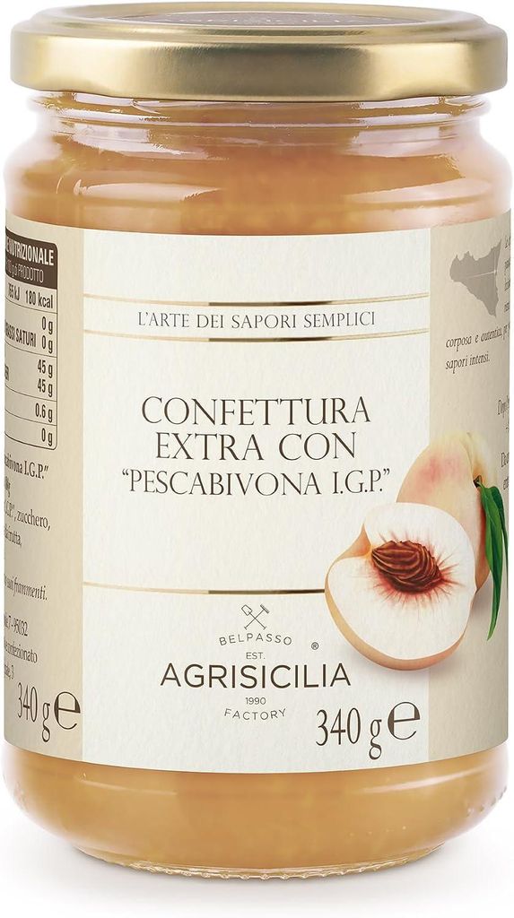 Agrisicilia Confettura extra con "Pescabivona I.G.P." Immagine del prodotto 
