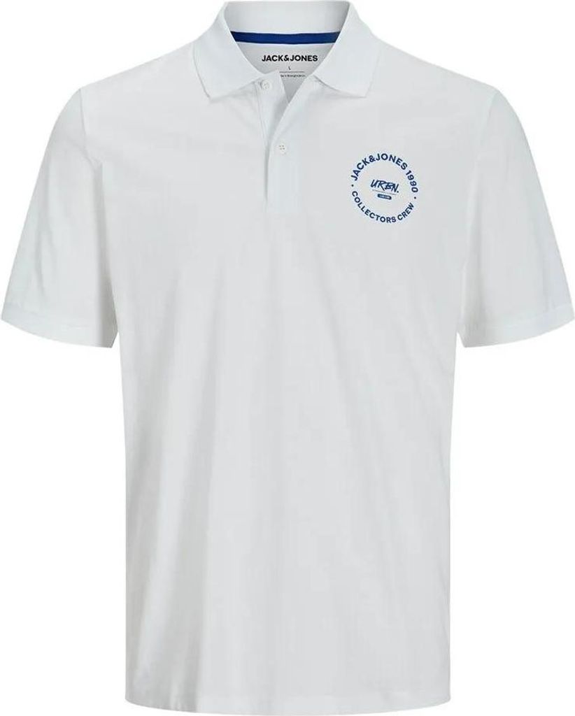 Jack & Jones Simon Kurzarm-poloshirt Weiß 2XL Herren Weiß 2XL