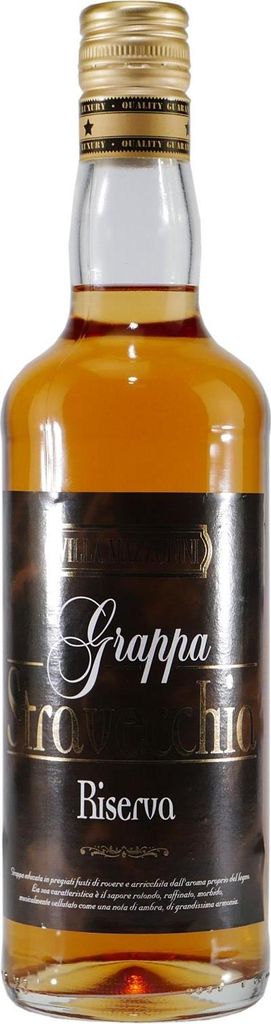 Villa Mazzolini Grappa Stravecchia Riserva Produktbild 