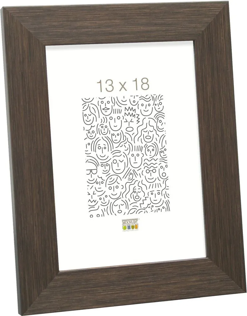 Cornice 40x50 Deknudt S42P Bronzo: Struttura Robusta in Fibra