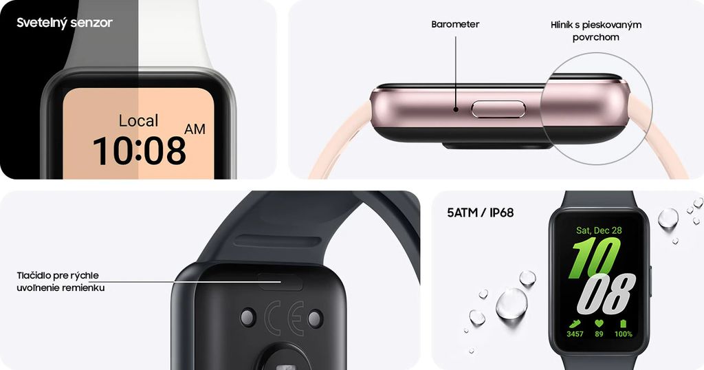 Samsung Galaxy Fit3 SM-R390NID Pink Gold Obrázok produktu 7