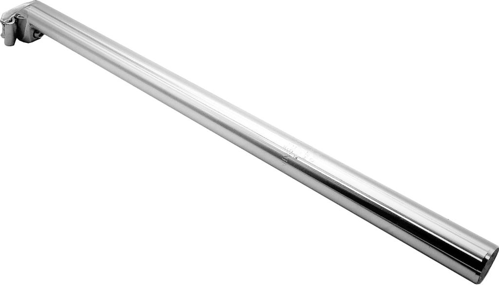 Extra lang verstärkte Sattelstütze 500mm Alu silber verstärkt Ø 27,2 - 31,8 mm