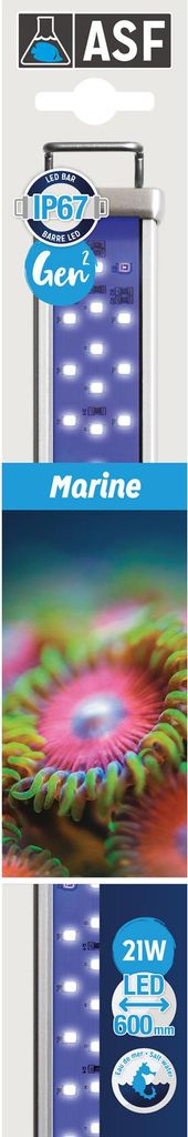 Aquarium Systems Proten LED Lichtleiste Marine - 21W (600-900mm)