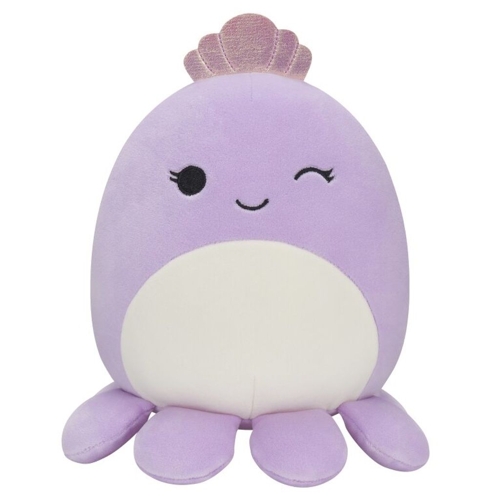 Squishmallows Plüschtier Maskottchen Oktopus Violet 19cm
