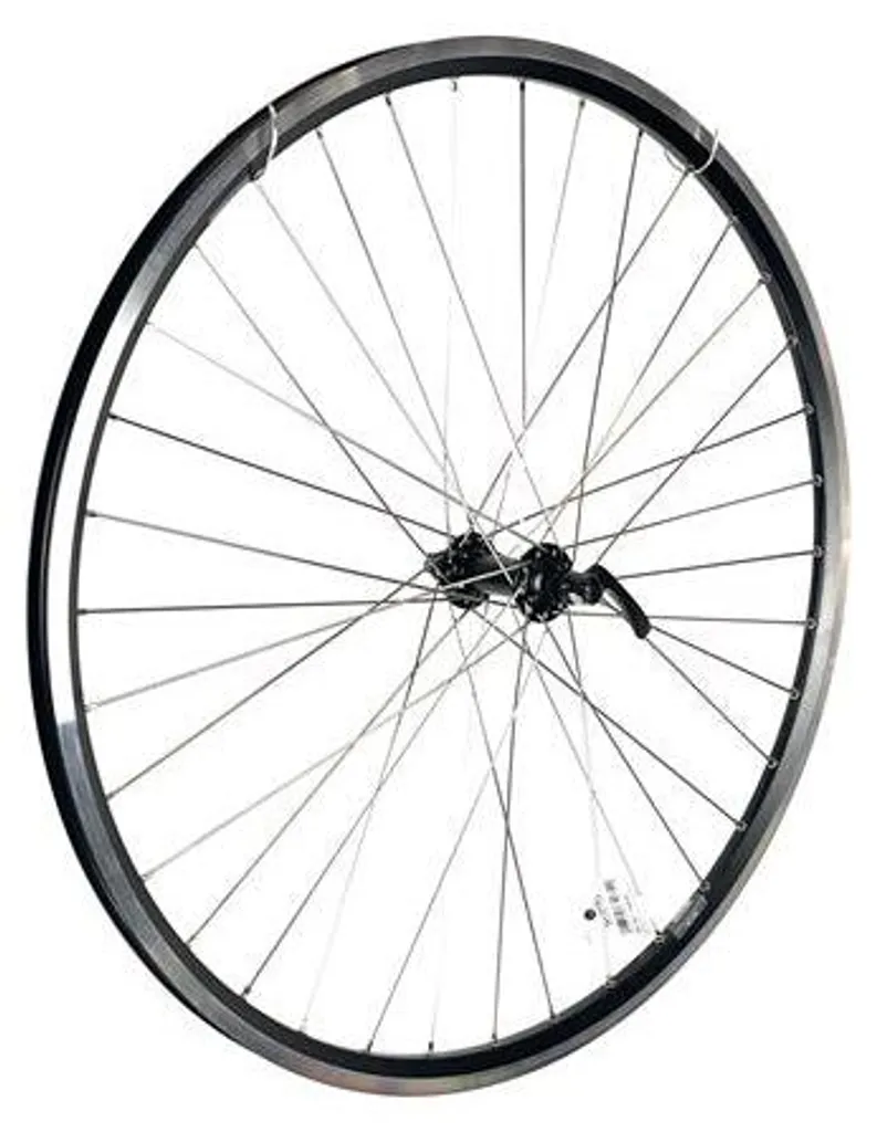 Roue de vélo 28 pouces Roland ZAC2000 noire avec moyeu Centerlock et 622