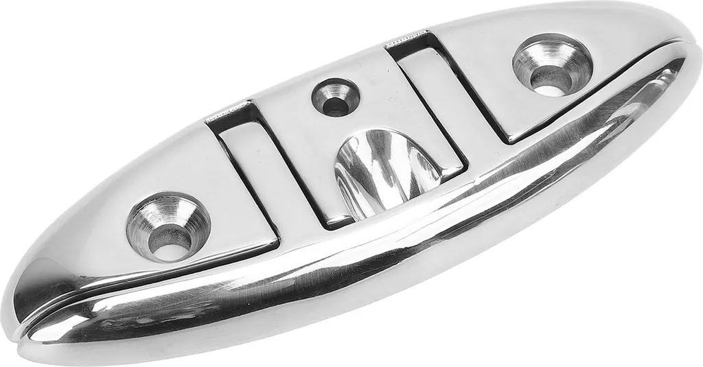 Taquet d'amarrage escamotable inox 316 pour yacht et bateau de plaisance
