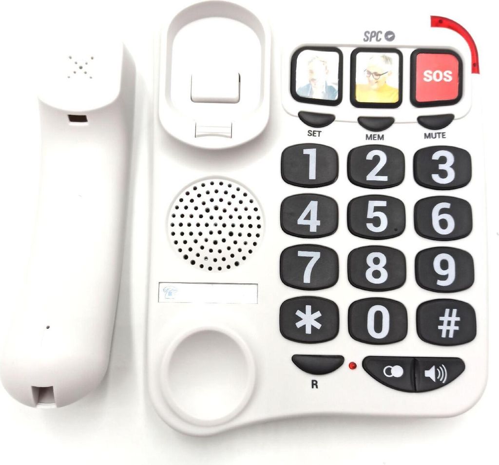 SPC Comfort Numbers 2 Senioren Festnetztelefon Große Tasten Produktbild 7