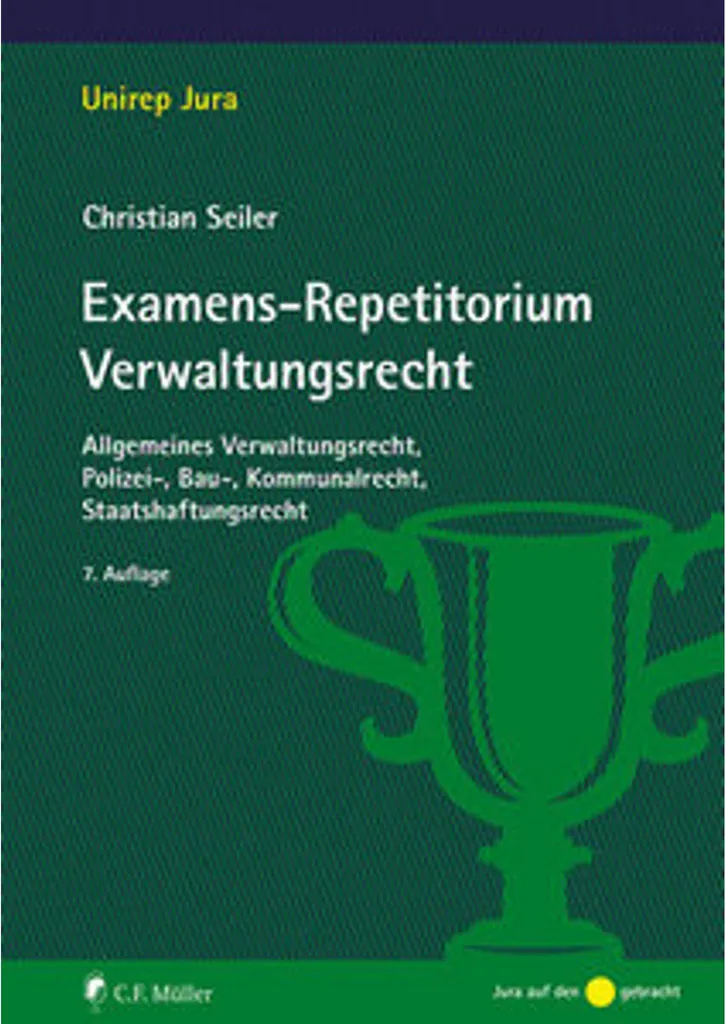 Livre Droit Administratif Allemand Examens-Repetitorium pour Étudiants