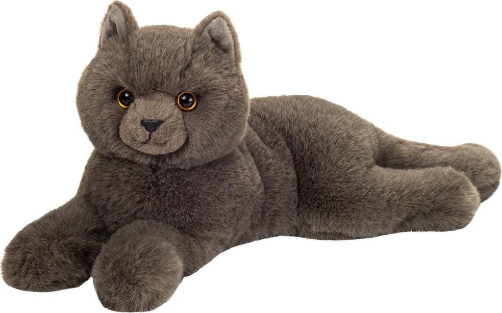 Teddy Hermann Kartäuserkatze liegend, Kuscheltier, Immagine del prodotto 