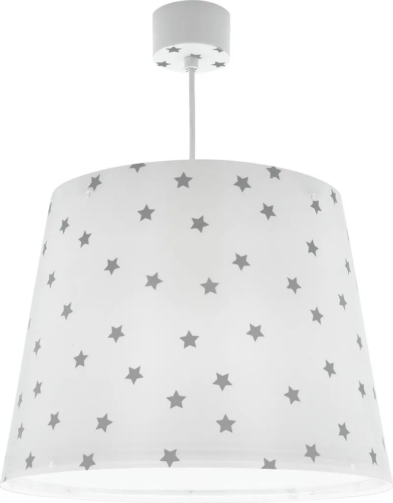 Suspension Star Light en Métal Noir - Luminaire Étoilé pour Chambre