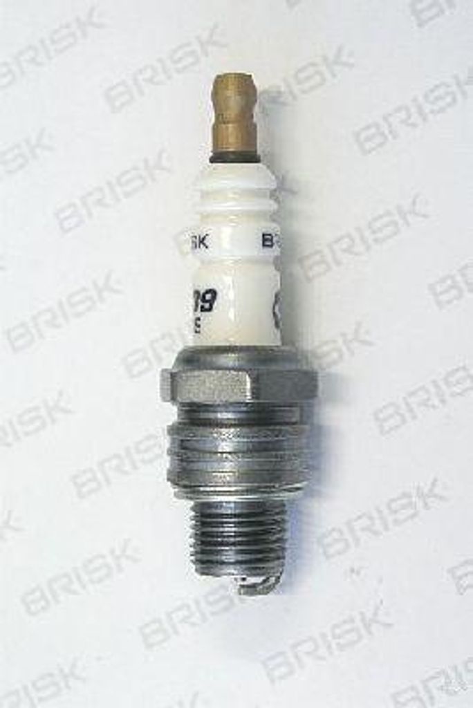 Bougie d'allumage BRISK argentée pour OPEL REKORD B 1432 Image du produit 