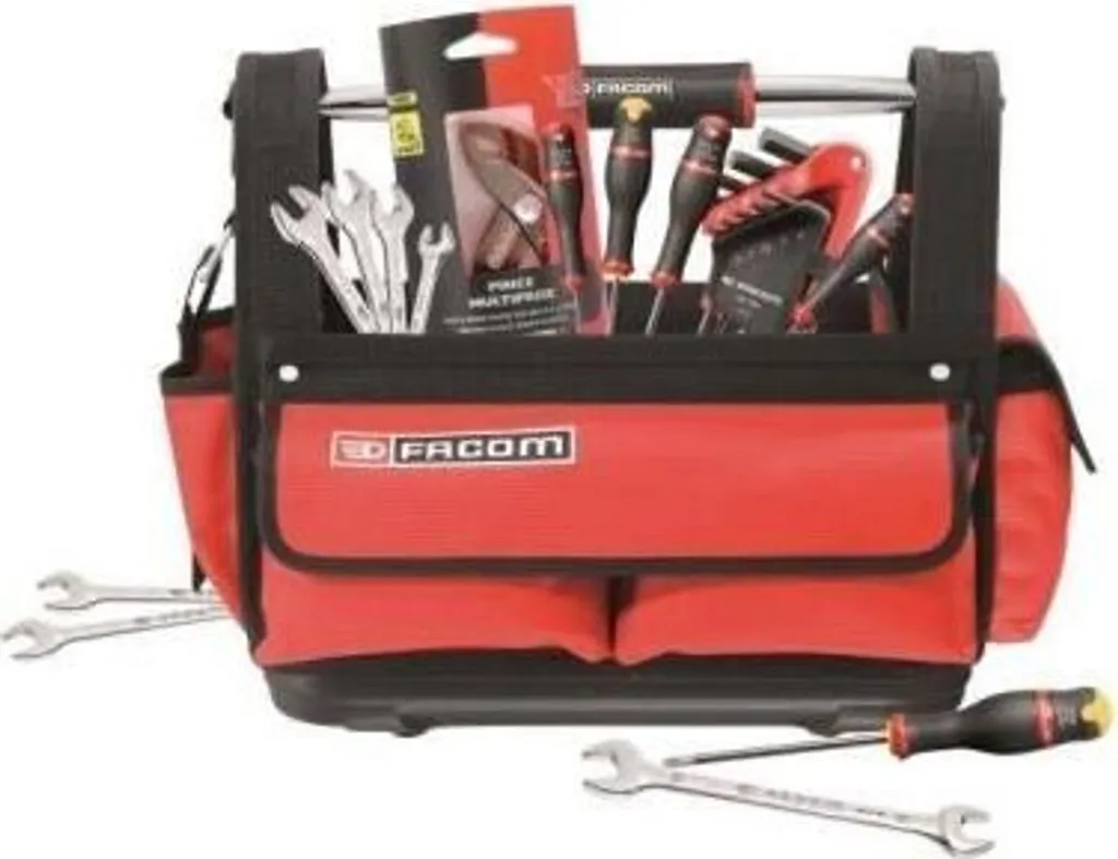 Facom BS.T14CM1PB Sac à outils textile Pro 14 pouces - Coloris exclusif