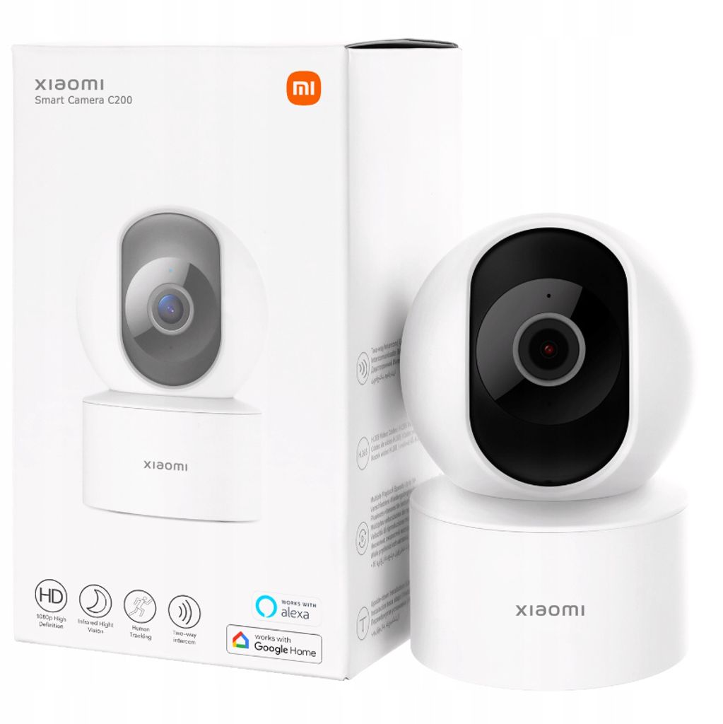 XIAOMI 360° FOVER 360° IP-KAMERA MI SMART C200 1080p FULL Produktbild 2