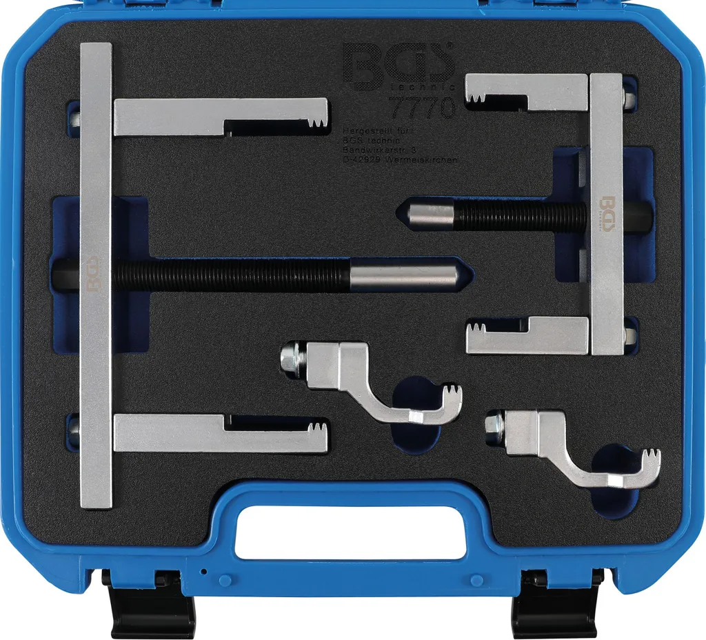 BGS 7770 Set Estrattori Pulegge 10 Pezzi - Kit Professionale per Meccanici