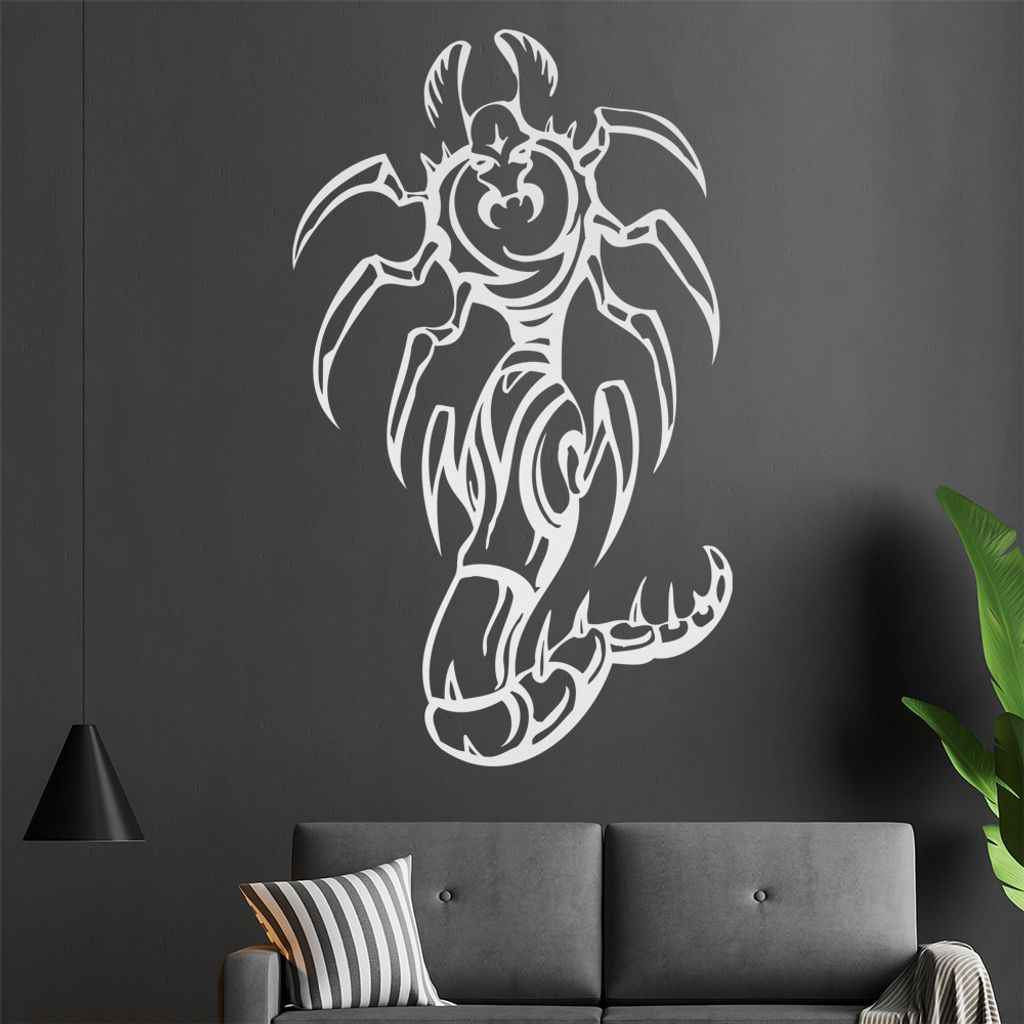 Killer Insekt Wandtattoo in 6 Größen - Wandaufkleber Wall Sticker - Dekoration, Küche, Wohnzimmer, Schlafzimmer, Badezimmer