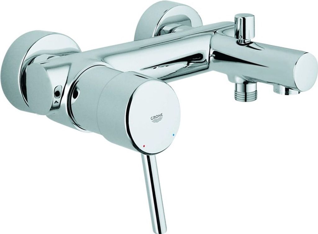 Grohe Concetto Wannenbatterie für Wandmontage chrom - 32211001