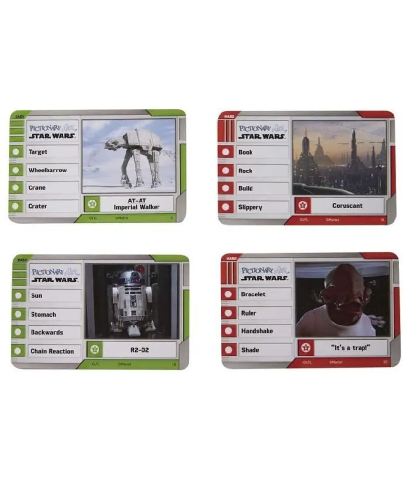 Jeu de Société Pictionary Air Star Wars Interactif en Réalité Augmentée - 6