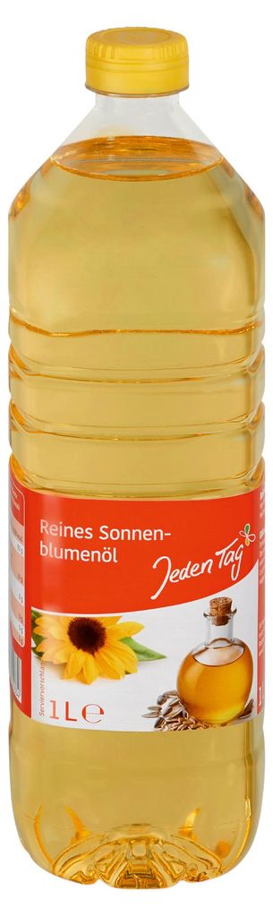 Sonnenblumenöl 1000ml von Jeden Tag Produktbild 