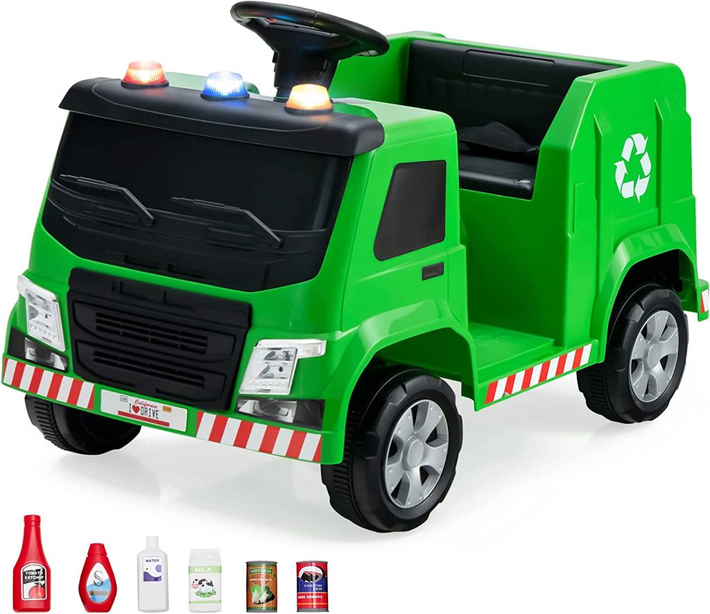 Müllauto, die Video-Transport für Kinder