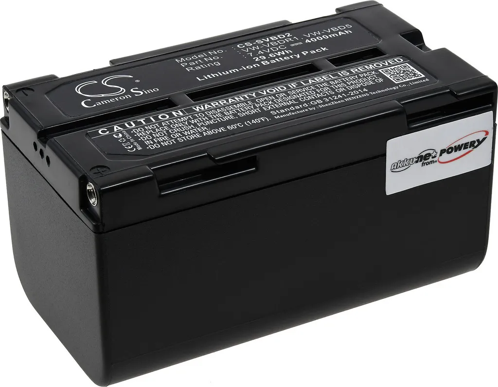 Batterie de Rechange pour Hitachi VM-BPL13 - Accessoire Vidéo Premium 2Ah