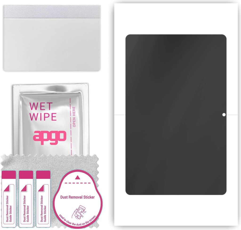 apgo Hydrogel Blickschutzfolie, Matt, kompatibel mit Realme Pad Wi-Fi, Privacy Displayschutzfolie, Schutzfolie mit Positionierhilfe, Anti-Spy, krat...