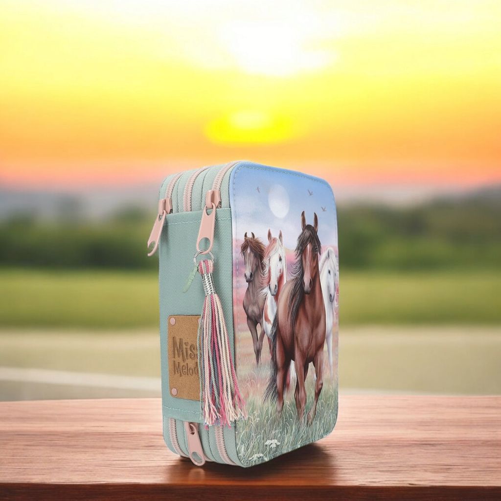 Depesche 3-Fach Federtasche Miss Melody Hoof Clatter Produktbild 8