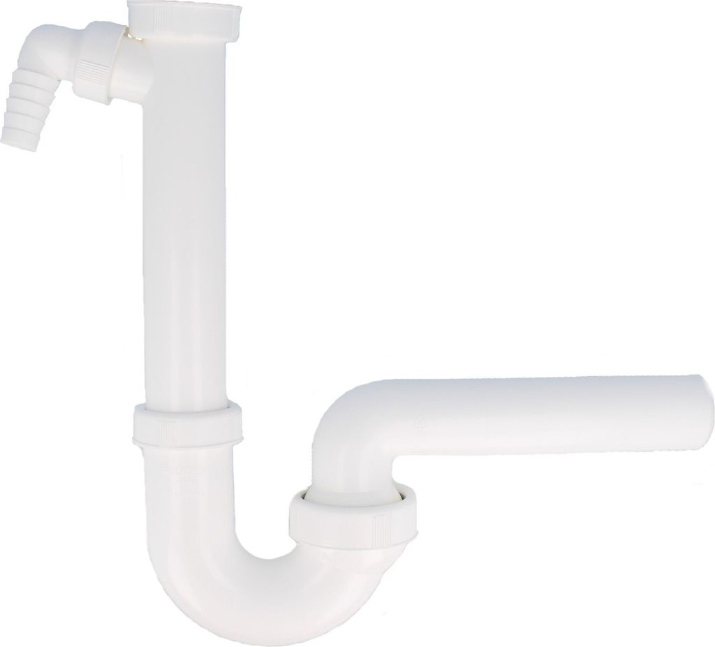 Dallmer Röhren-Siphon 100/1 m 1 Waschgeräte-Anschluss 11/2 Produktbild 